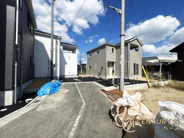 クレイドルガーデン萩原町 ２号棟 ／新築一戸建の前面道路含む現地写真|■現地撮影写真■雰囲気の良い閑静な住宅地です！