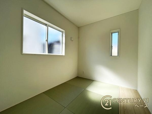 クレイドルガーデン萩原町 ３号棟 ／新築一戸建の和室|■ほっこり落ち着ける和室！客間としてもご利用いただけます！