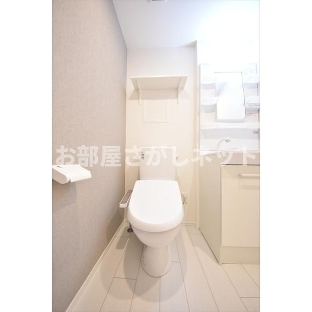 ル・クール渋谷本町【おとり物件なし】#学生・社会人にオススメ！初期費用分割払いOK！のトイレ