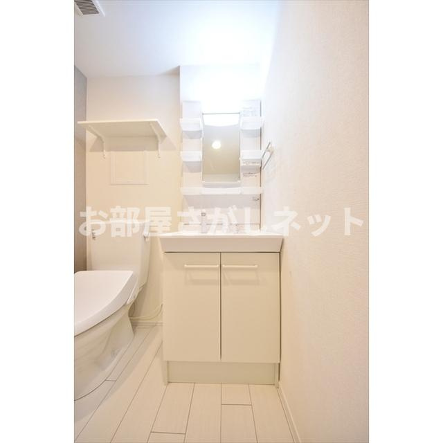 ル・クール渋谷本町【おとり物件なし】#学生・社会人にオススメ！初期費用分割払いOK！の独立洗面台