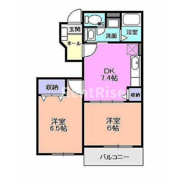 アルカンシェルの間取り|間取図