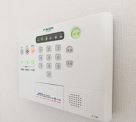 泉大津市東雲町のハイツのセキュリティ