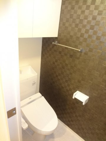 泉大津市東雲町のハイツのトイレ|シンプルで使いやすいトイレです