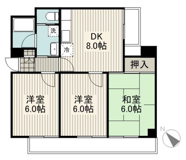 ＮＫスクエアの間取り