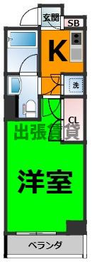 仲介手数料０円！ＣＯＺＹ阿由知通の間取り