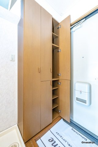 ソレイユ長野の玄関
