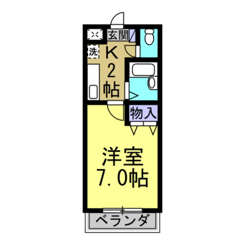 エクセル東浦の間取り