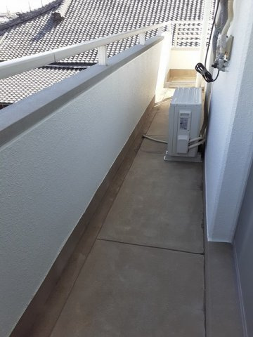 ロイヤルタウンのバルコニー