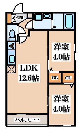 【間取り】 | Tio Fleur
