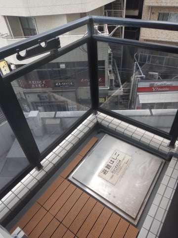 グランドメゾン麻布十番館のバルコニー