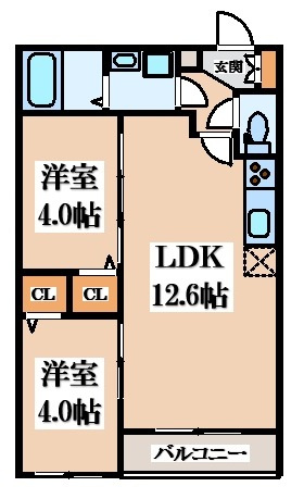 【間取り】 | Tio Fleur