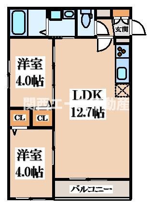 【間取り】 | Tio Fleur
