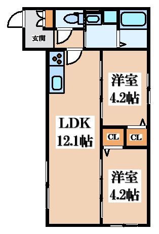 【間取り】 | Tio Fleur