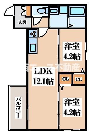 【間取り】 | Tio Fleur