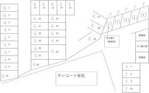 サンコート有松の区画図