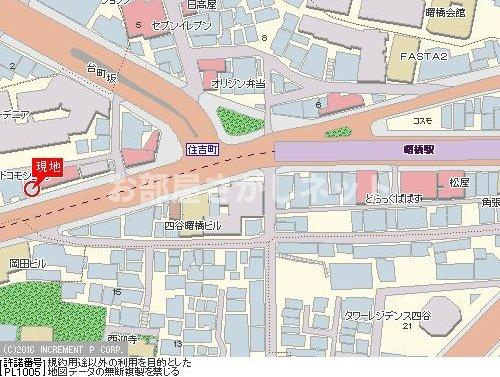スカイコート新宿曙橋第２【おとり物件なし】#学生・社会人にオススメ！初期費用分割払いOK！の地図