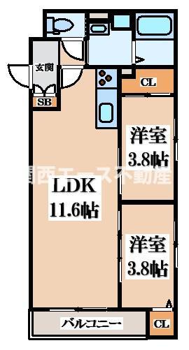 【間取り】 | Tio Fleur