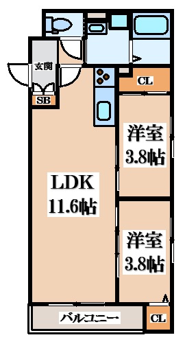 【間取り】 | Tio Fleur