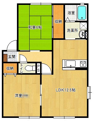 【間取り】 | エスポワール | エスポワール(GoodHome)