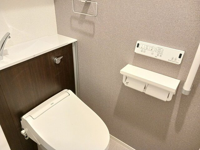 ル・ボワのトイレ|落ち着いたトイレです