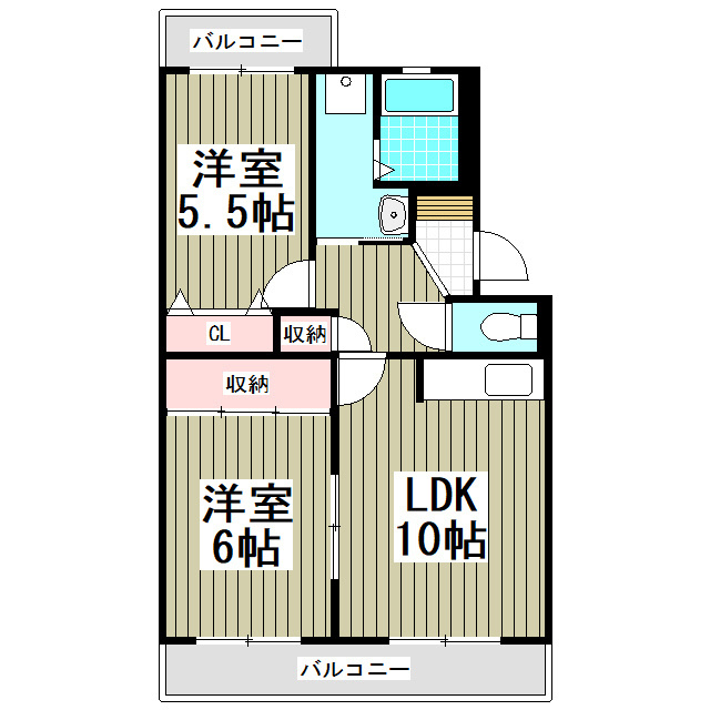 レジデンス原山の間取り