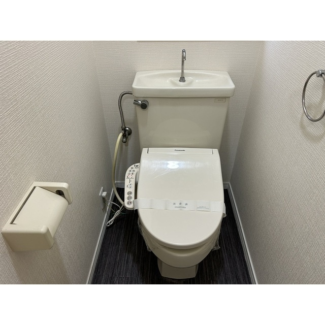 只見ハイツのトイレ|シンプルで使いやすいトイレです