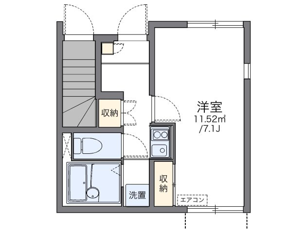 レオネクストホッチポッチの間取り