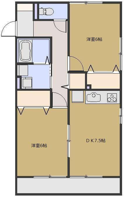 ルフレＳの間取り