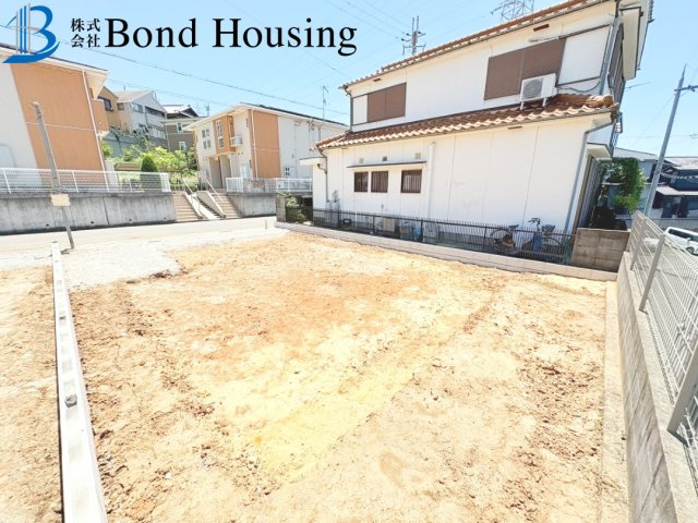 BELS取得物件　魚住町金ケ崎2期　新築2区画　2号棟の庭
