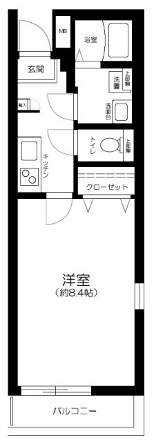 メルクリオ東川口の間取り