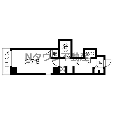 【間取り】 | アンジュール栄 | 間取りです。