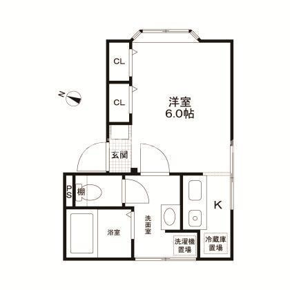 エステート早稲田の間取り