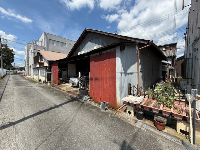 天理市三島町　売土地の外観|広い間口で使い勝手の良いスペース。