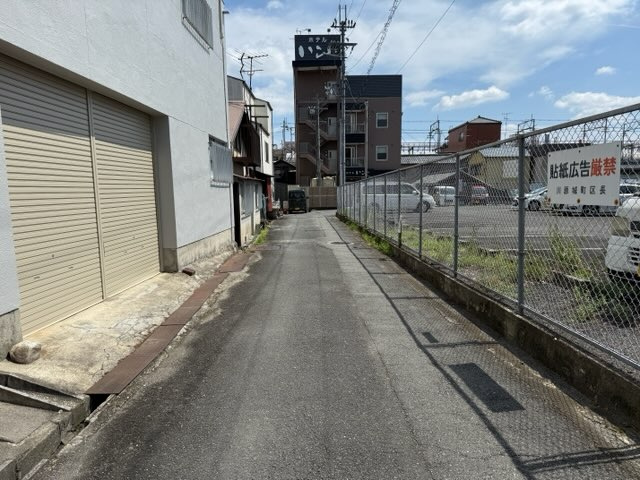 天理市三島町　売土地の外観|天理駅まで徒歩10分！平坦な道です。
