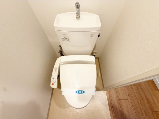 アパートメンツ江坂のトイレ