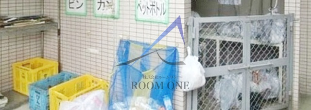 エンゼルハイム蒲田第6|敷地内ごみ置き場です。