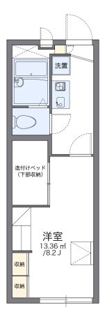 代表的な間取のため実際の間取とは異なる場合があります