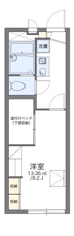 代表的な間取のため実際の間取とは異なる場合があります
