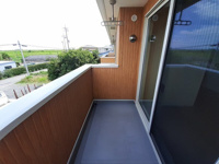 陽当たり良好なバルコニーです