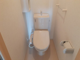 トイレもきれいです