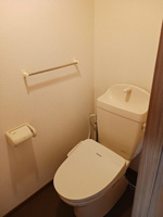 コンパクトで使いやすいトイレです