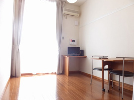 家具家電設置済みのお部屋です。