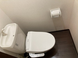トイレもきれいです