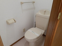 清潔感のあるトイレです