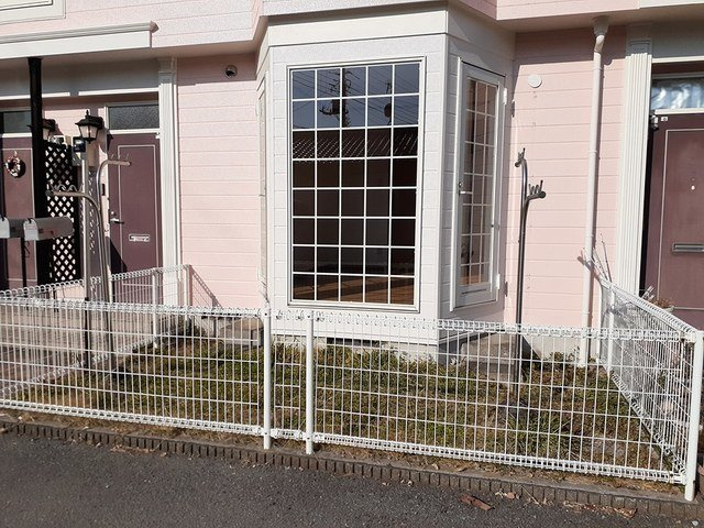 簡単な家庭菜園も楽しめるお庭です