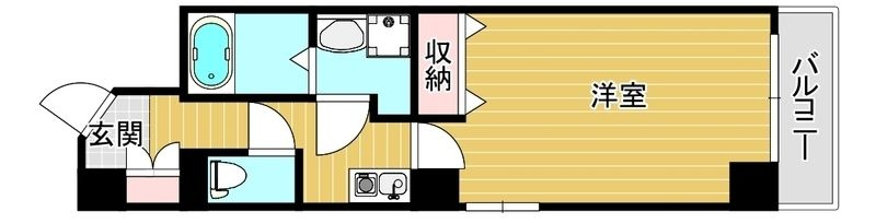 AXIS博多の間取り