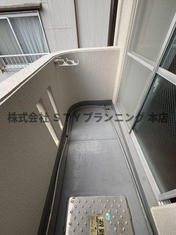 仲介手数料０円！アフロディーテ９６のバルコニー