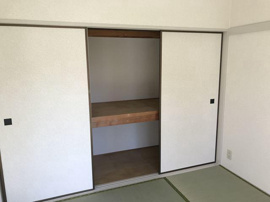 十分な収納スペースがあります