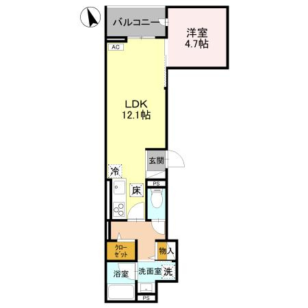 【間取り】 | レジェンドワコー中央