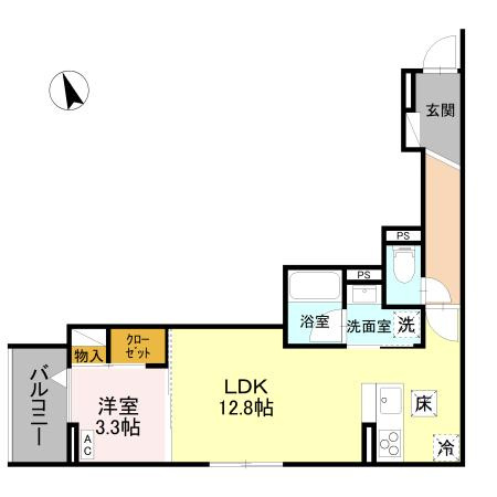 【間取り】 | レジェンドワコー中央